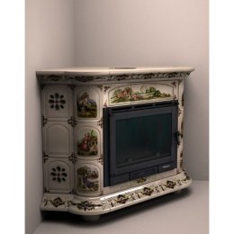 Каминная облицовка КимрПечь Прованс угловая Усадьба